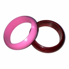 Lot of 2 Lil Jumbl Baby Teething Bracelet (Metallic Red,Pink) Assorted Colors