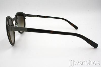 New Giorgio Armani Brown/Gunmetal Round Women Sunglasses  display picture 1