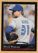 DUANE WARD TORONTO BLUE JAY #101 no dot inc - LEAF BLACK GOLD EDITION NM-MT 1992