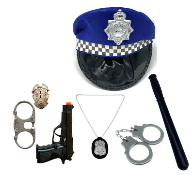 Police Hat Adult Kid's Policeman Cap 