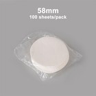 100pcs Coffee Maker Pot Coffee Filters Paper Espresso Accessories 51/53/58mm Diy