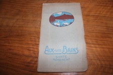 GUIDE AIX-LES-BAINS SAVOIE SANTE AGREMENT 1920