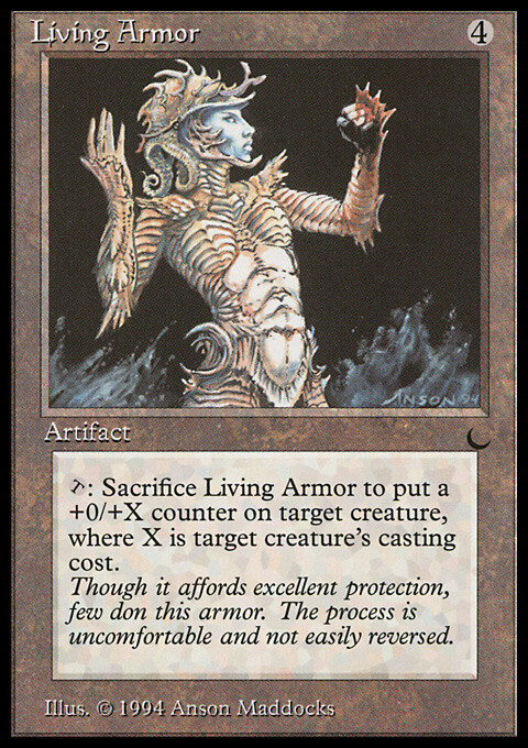MTG Magic the Gathering Living Armor (104/122) The Dark LP