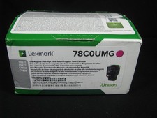 GENUINE LEXMARK 78C0UMG MAGENTA ULTRA HIGH YIELD TONER CARTRIDGE - NEW