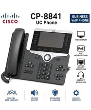 CISCO CP-8841 IP TELEFON UC PHONE BUSINESS Vo...