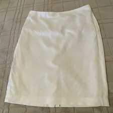 JM Studio by John Meyer Skirt Womens 16 Pencil Linen Blend Career Wedding FLAW