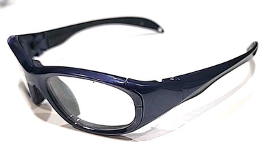 Liberty Sport Morpheus Kids Blue Wrap Safety Glasses Frame NO Lenses 51-17 125