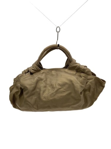 LOEWE handbag leather Gold plain Used