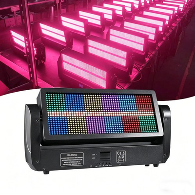 #ad US 960 LED Hybrid RGBW Matrix moving head 1212 Zone Strobe Pixel wash dj light $269.00