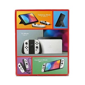 Nintendo Switch (CONSOLE NOT INCLUDED) OLED 64GB Handheld Joysticks In White