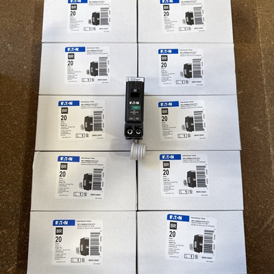 #ad 10 PCS Eaton BRN120AF BR Combination AFCI Circuit Breaker 20 AMP $365.00