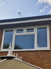 white upvc window used