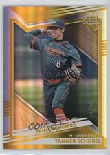 2022 Panini Elite Extra Edition Prime Numbers Gold 21/24 Tanner Schobel #68 4f5