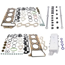 Dichtungssatz Dichtsatz+&Ouml;lk&uuml;hler f&uuml;r Mercedes W211 W164 X204 W463 C219 OM 642