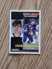 1991-92 Pinnacle French #82 Adam Creighton