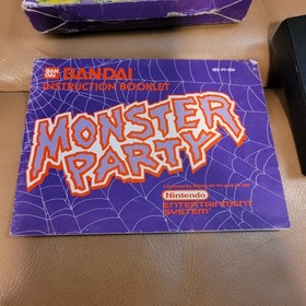 Monster Party Nintendo NES Complete in Box CIB