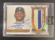 Julio Rodriguez 2024 Topps Dynasty Dynastic Data Patch-auto Dap-jr8 10 Julio Rodriguez 2024 Topps Dynasty Dynastic Data Patch-auto Dap-jr8 10