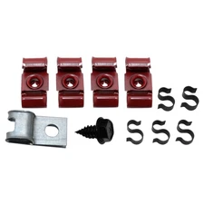 Fuel Line Clip Clamp Bracket Kit 5/16" and Return 1964-67 Oldsmobile Cutlass