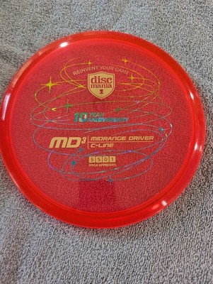 Discmania C-Line MD3 Red 10 Year Anniversary
