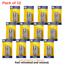 12X Inhaler Traditional Thai Herbal Aromatic Relief Nasal Dizziness Refreshing