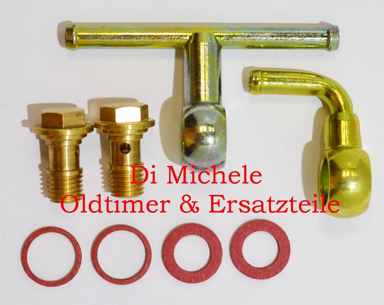DCOE, DCO, DCOM, DCNF Weber Carburetor Gasoline Connection Set, B .9714