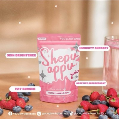 You Glow Babe - SHEPU APPU Juice Powder Mix (10 Sachets) 15g Each
