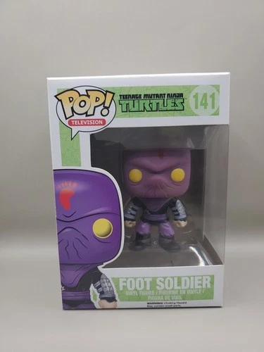 Funko POP! Television Foot Soldier 141 TMNT Teenage Mutant Ninja Turtles Vaulted