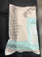 Zomee Breastmilk Storage Bags -120 Count