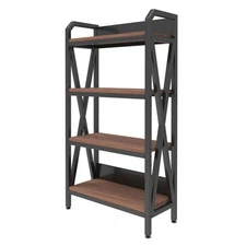 US Stock 55'' Storage Shelves 4 Level Storage Rack Bakers Rack For Kitchen