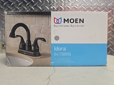 MOEN Idora 4 in Centerset 2-Handle Bathroom Faucet Mediterranean Bronze 84115BRB