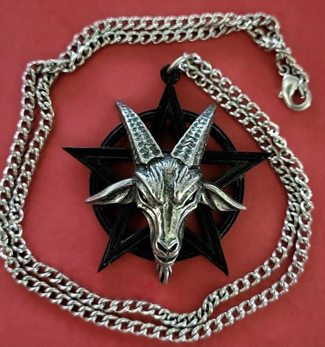 Baphomet Pendant by Alchemy Gothic punk occult goth pagan alt