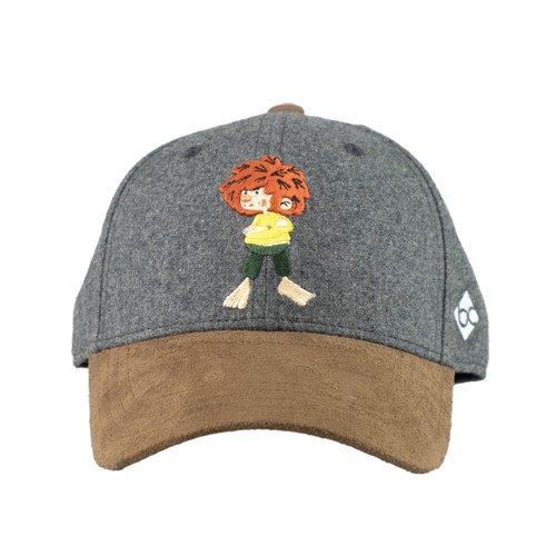 Bavarian Caps " Grantig By Nature " - Dark Grey (Curved) V2 Baseball Pumuckl - Picture 2 of 8