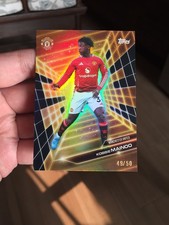 2024-25 Topps FC Manchester United Kobbie Mainoo England GF-2 Gold Black 49/50