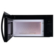 1.7 cu. ft. 1000-Watt Over the Range Microwave in Black