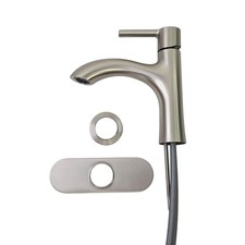 Moen 84577SRN Idris One-Handle Bathroom Faucet - Spot Resist Brushed Nickel
