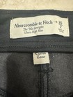 Abercrombie & Fitch 90’s Straight Ultra High Rise Patent Blue Leather Jeans 2 — photo 5