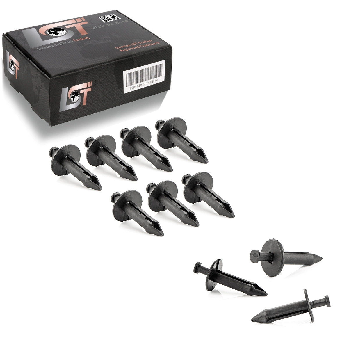 10x Impact Absorber Bumper Fastening Clips for CADILLAC CHEVROLET PONTIAC
