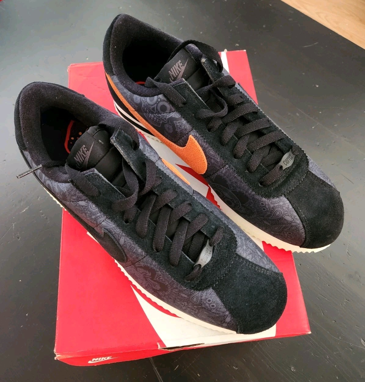 Size 11 - Nike Cortez Basic Premium QS Day of the Dead image 4