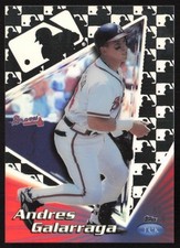 1999 Topps Tek Pattern 28 Andres Galarraga 2a Atlanta Braves