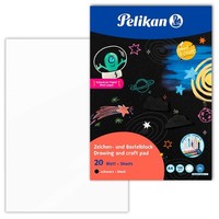 Pelikan Zeichenblock DIN A4 120,0 G/Qm, 20 Blatt, 1 St.
