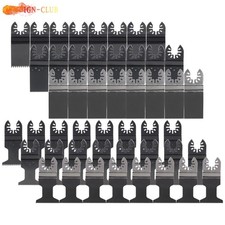 Quick Release Saw Blades Kit 48 Pack Metal Wood Universal Oscillating Multitool