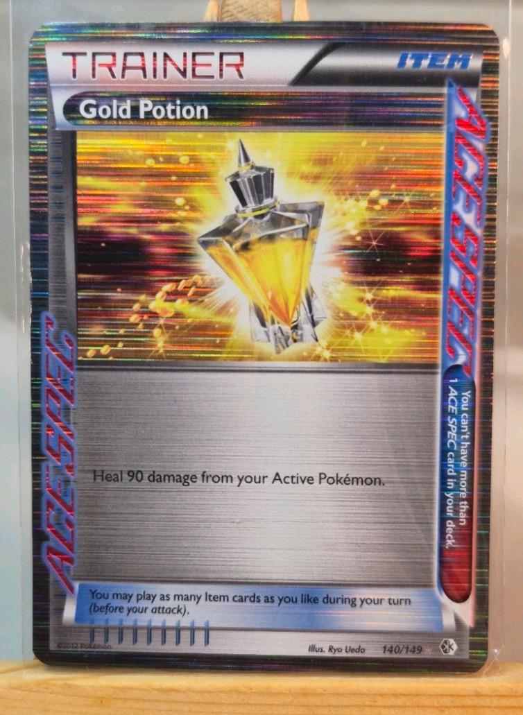 Gold Potion HOLO 140/149 Boundaries Crossed N/M POKEMON ENGLISH VINTAGE