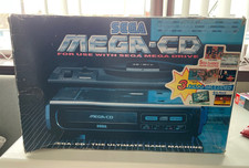 Sega Mega CD Console and Controller in original box *RARE*  tested and working 