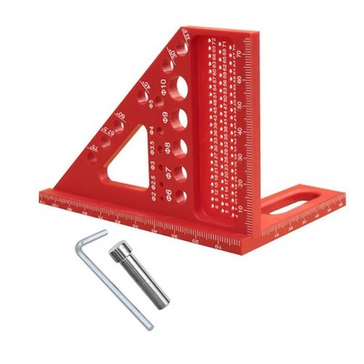 3D Multi Winkel Zimmermann Quadrat Mehrzweck Winkel Lineal für Tischlerei und S