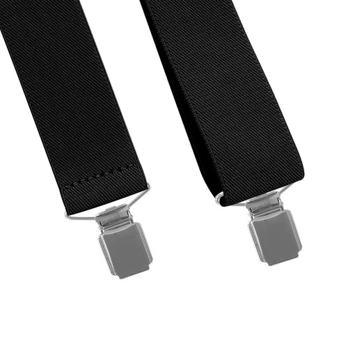 Bretelle Uomo Adulto Pantaloni Elasticizzati Bretelle Cintura 3,5CM Tessitura Resistente - Foto 6 di 16