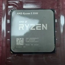 AMD Ryzen 5 5500 CPU Unopened Computer Processor