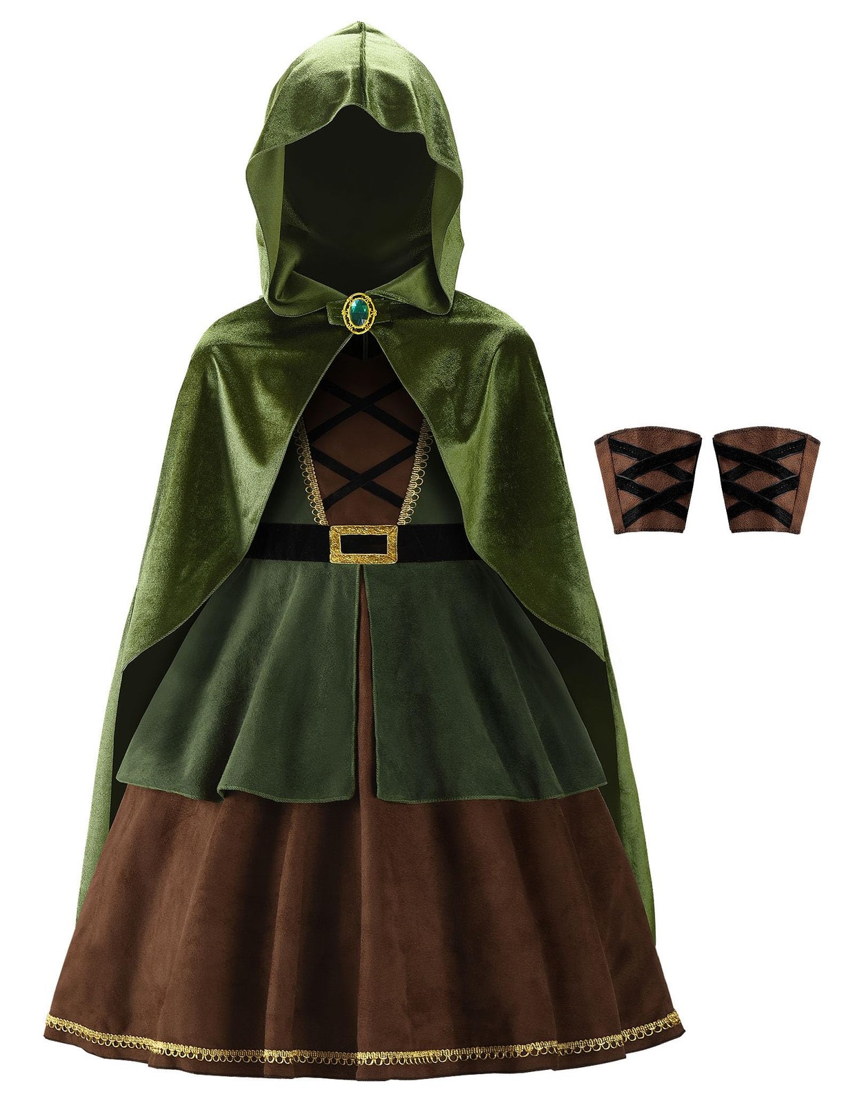 Costume fille archer 130 cm pour éviter les tenues inconfortables au carnaval