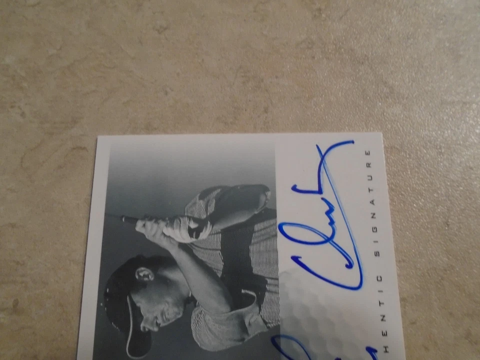 2001 SP Authentic - Sign of the Times Tim Clark #TC (AU, RC) - Image 3 of 4