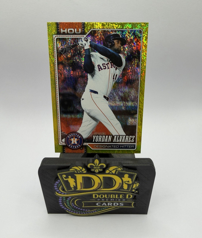Topps Series 2 2026 Yordan Alvarez Yellow Shimmer #468 Houston Astros /399