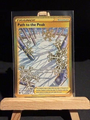 Path to the Peak 213/189 Astral Radiance Full Art Gold Secret Rare Pokemon Card